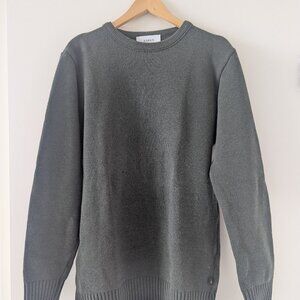 Anian Forest Green Wool-Cashmere Sweater